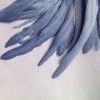 Cornflower Blue Rooster Feathers