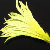 Lemon Yellow Rooster Feathers